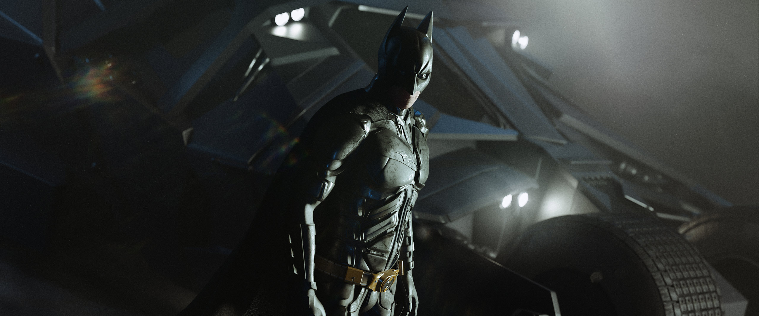David Arno Schwaiger The Dark Knight Batman 3D Fan Art